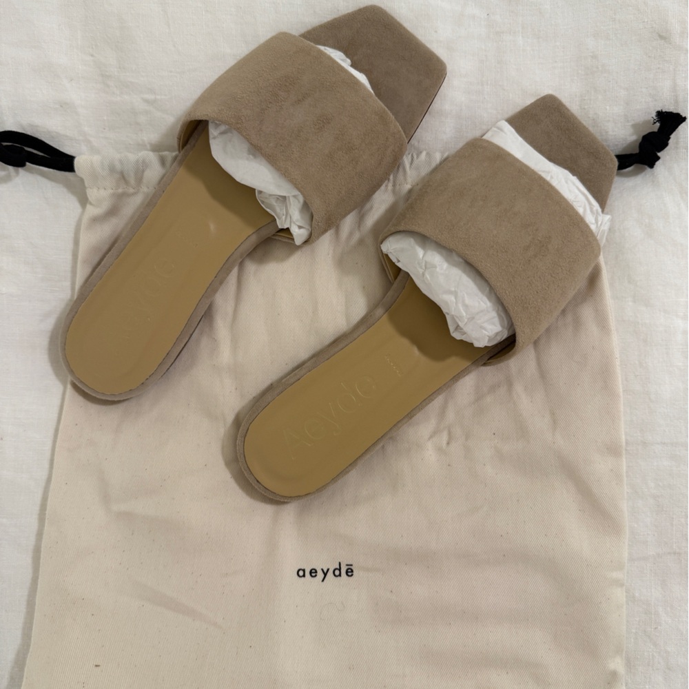 Aeyde Anna Suede Mules, 39 - Picture 7 of 12